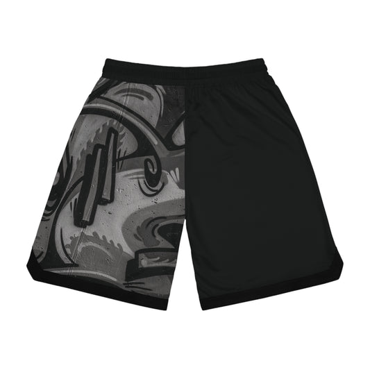 Basketball Rib Shorts (AOP)