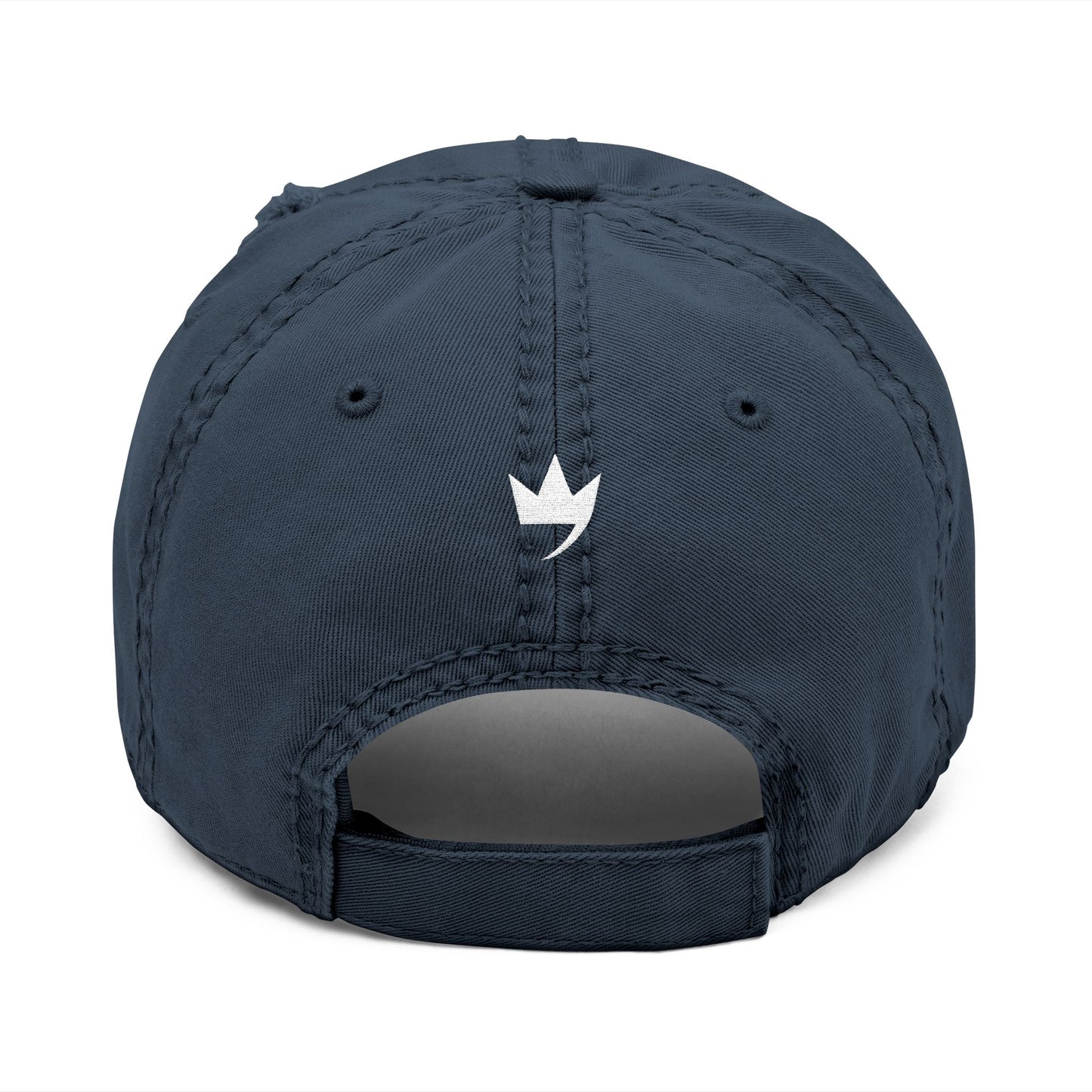 Elite Threads Distressed Vintage Style Embroidery Cap