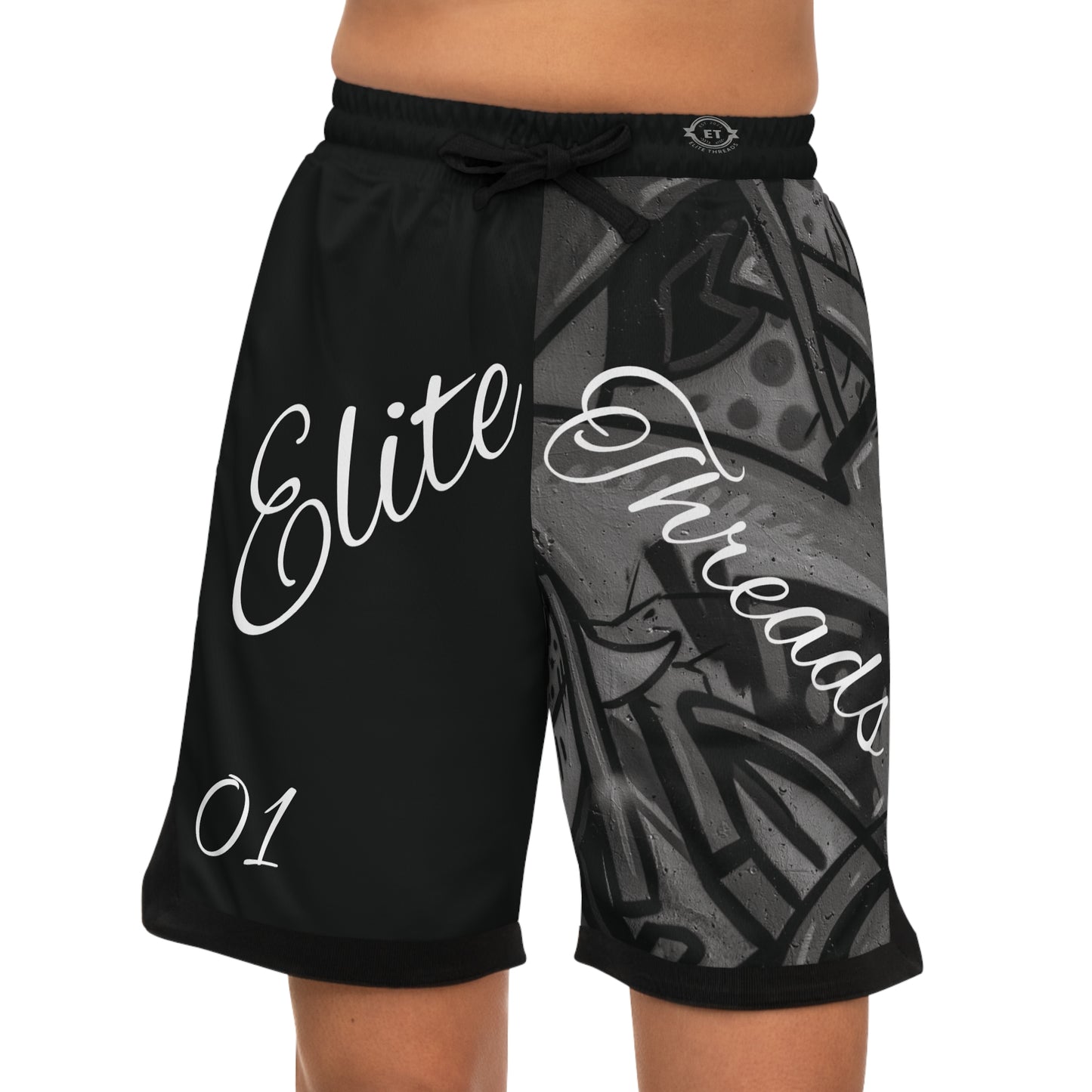 Basketball Rib Shorts (AOP)