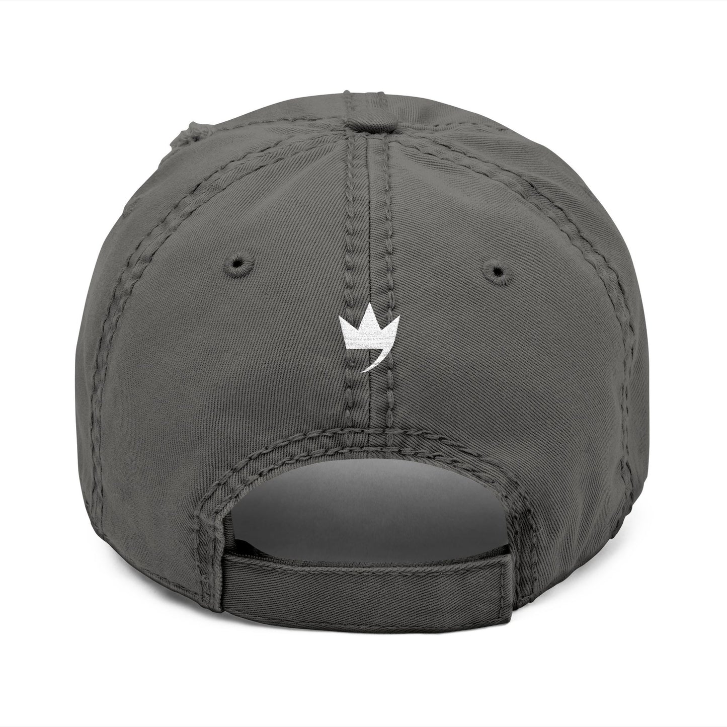 Elite Threads Distressed Vintage Style Embroidery Cap