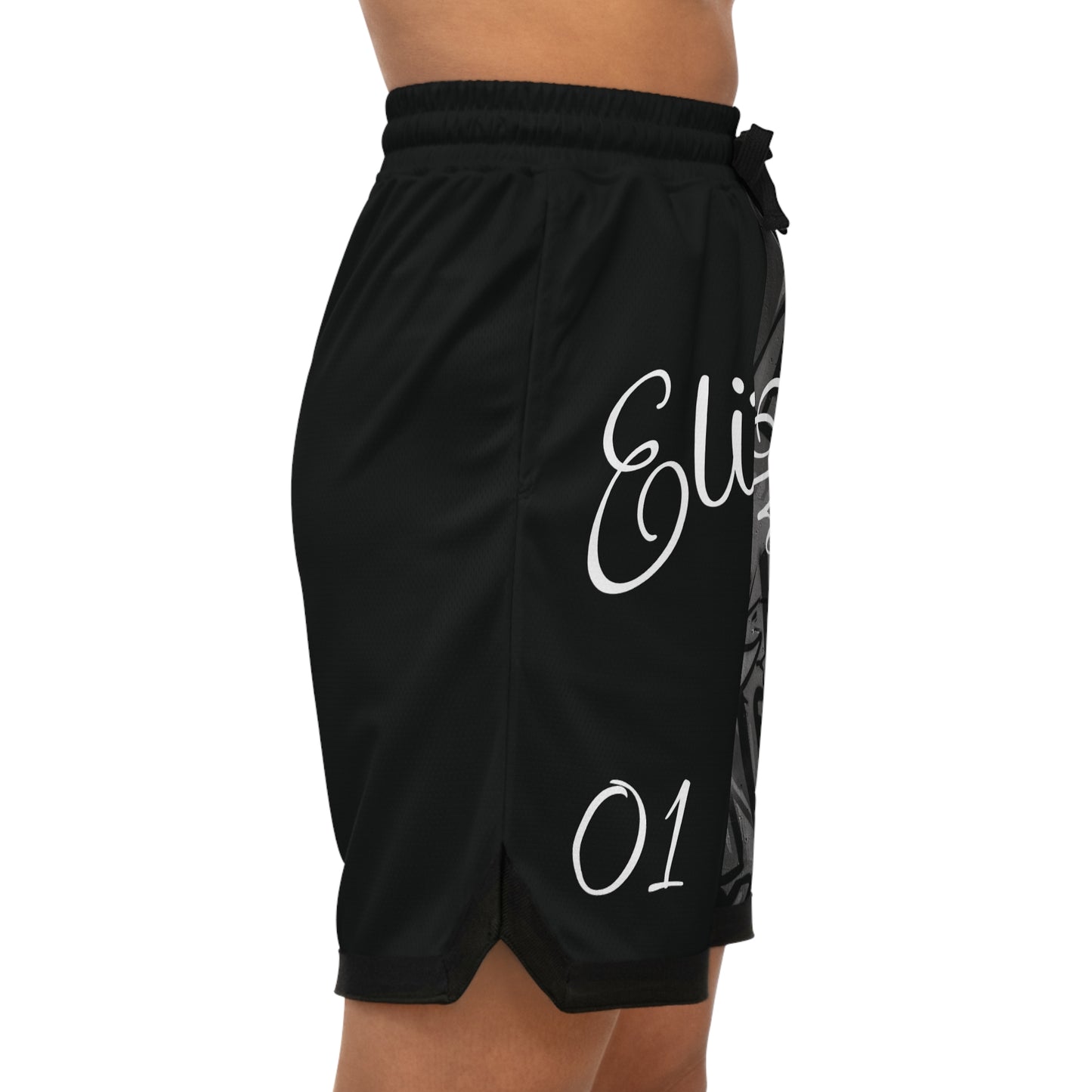 Basketball Rib Shorts (AOP)