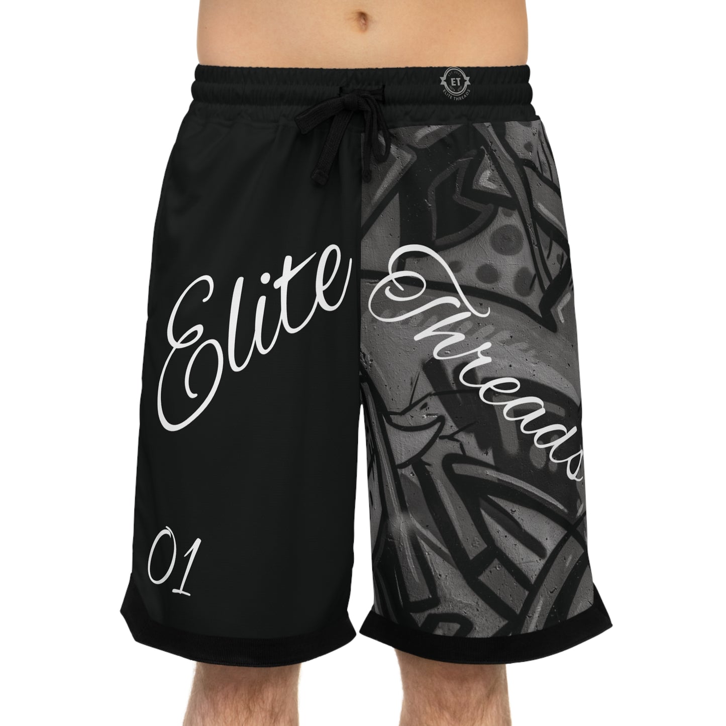 Basketball Rib Shorts (AOP)