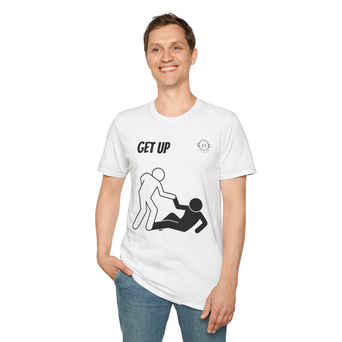 Elite Threads Get Up T-Shirt