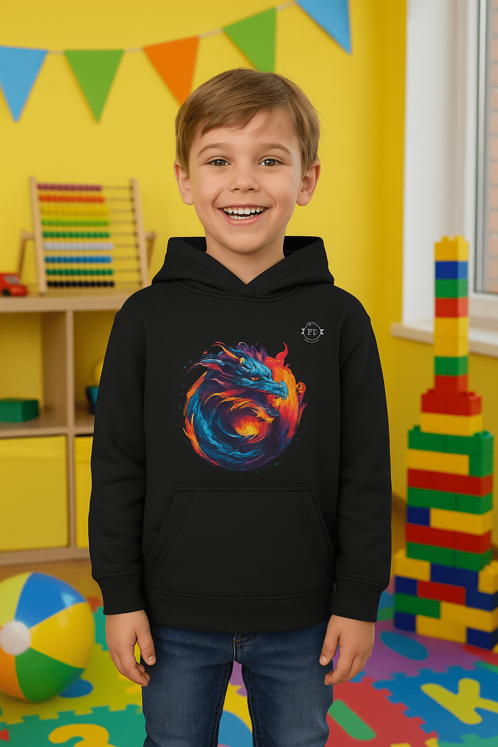 Elite Threads Kids Dragon Hoodie - Elite Threads