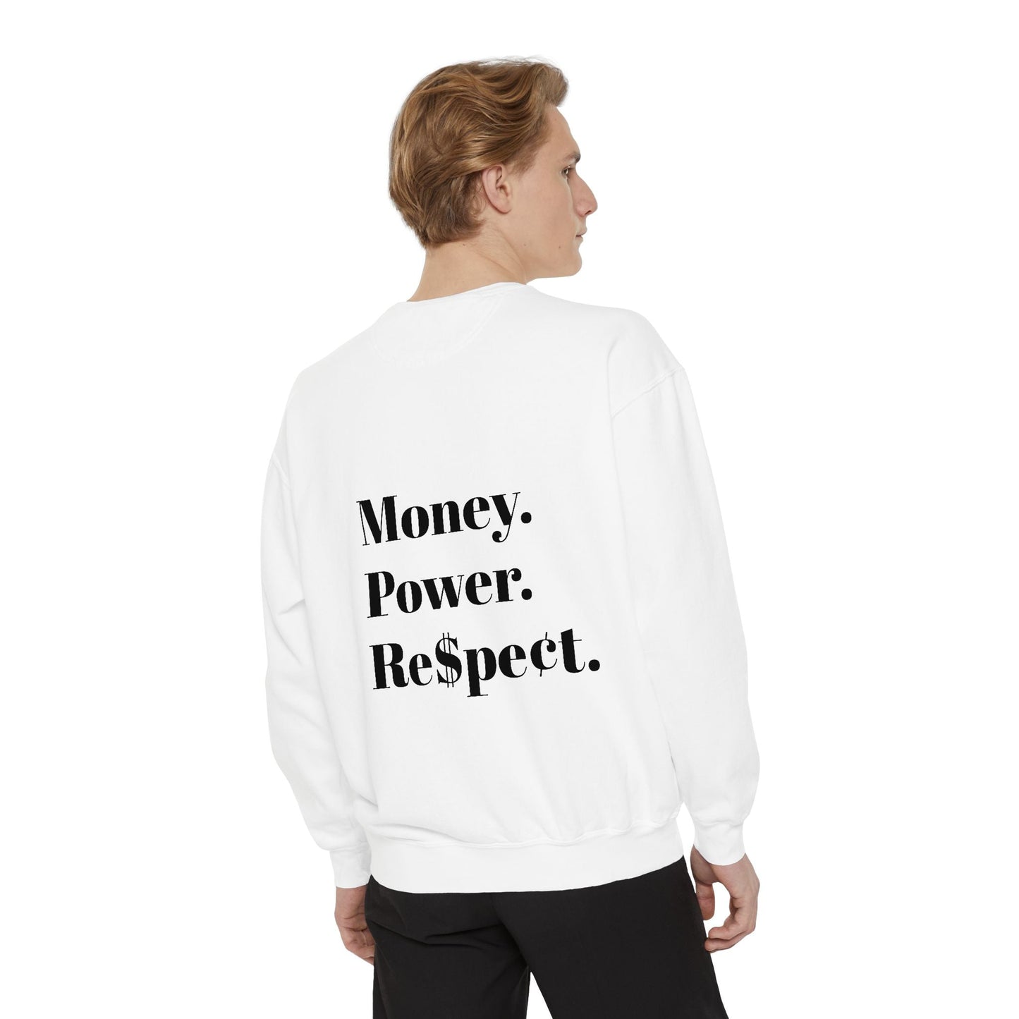 Elite Threads Money Power Respect sweatshirt - Elite Threads