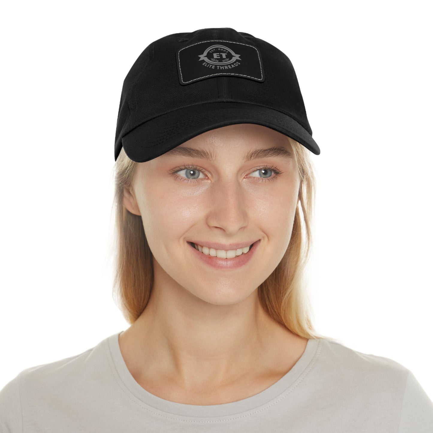 Elite Threads rectangle logo hat - Elite Threads