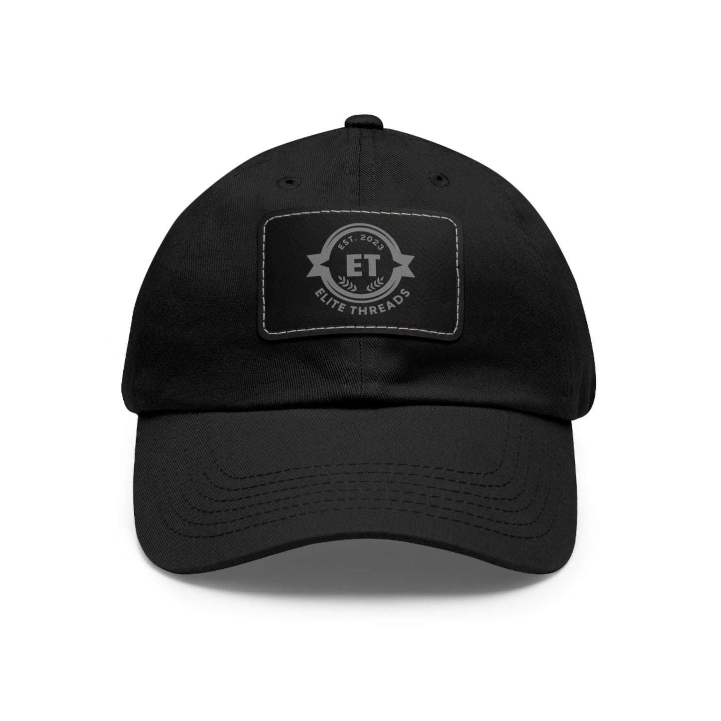 Elite Threads rectangle logo hat - Elite Threads