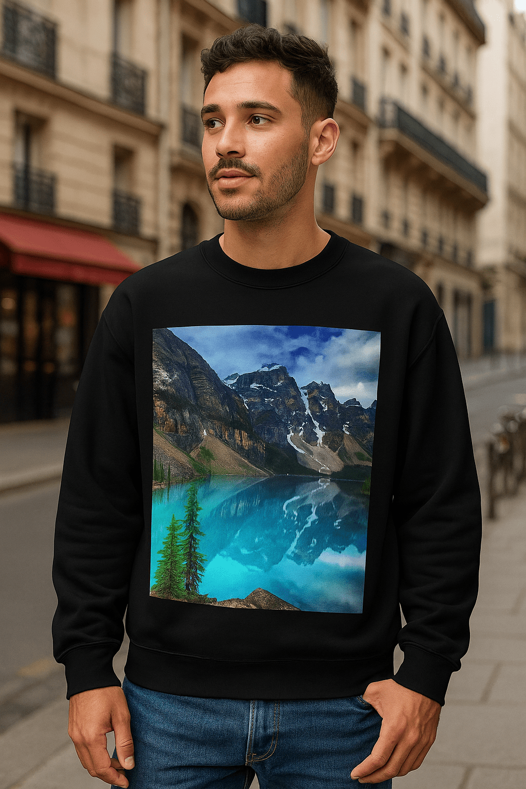 Elite Threads Scenic Landscape Sweatshirt - Elite Threads
