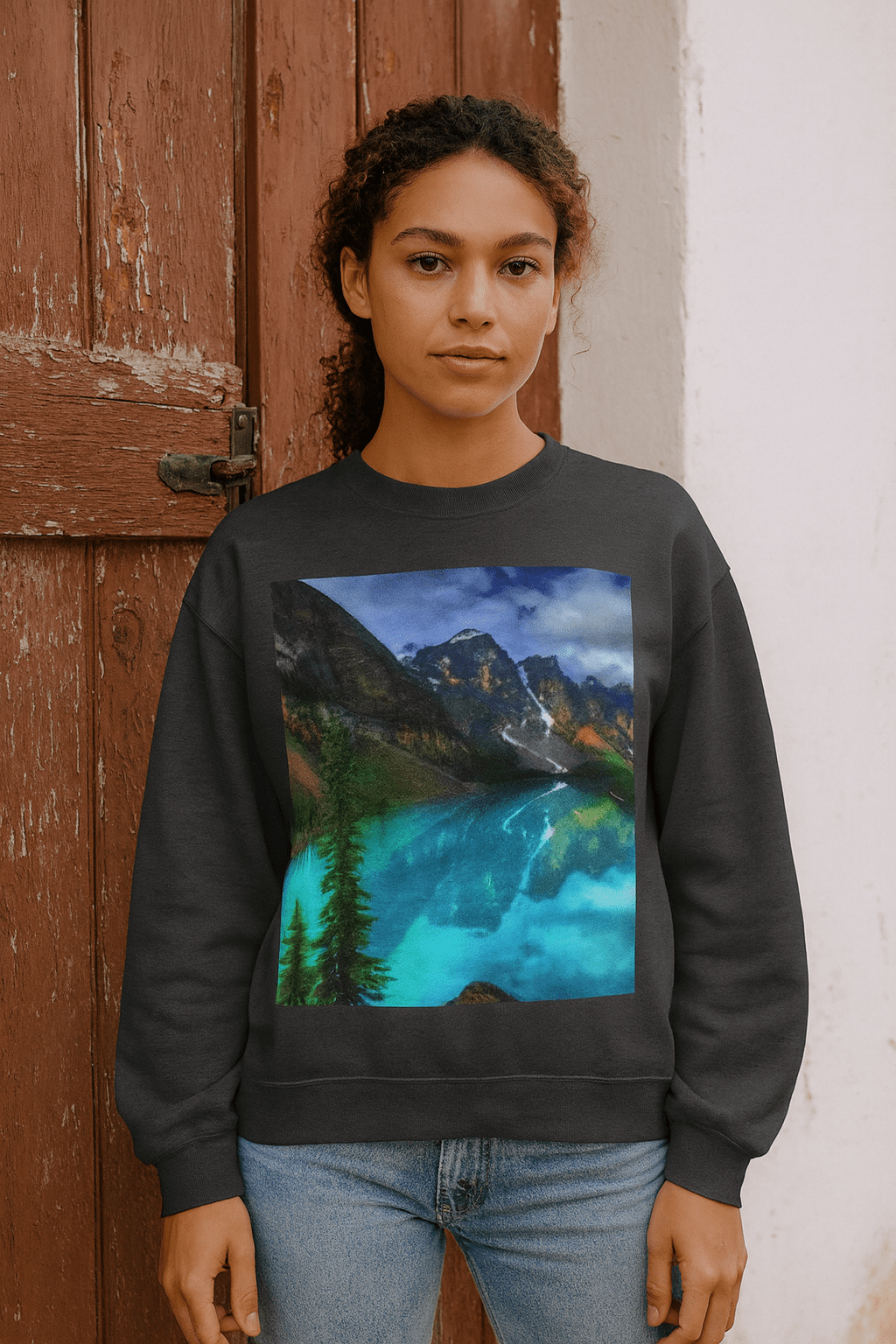 Elite Threads Scenic Landscape Sweatshirt - Elite Threads
