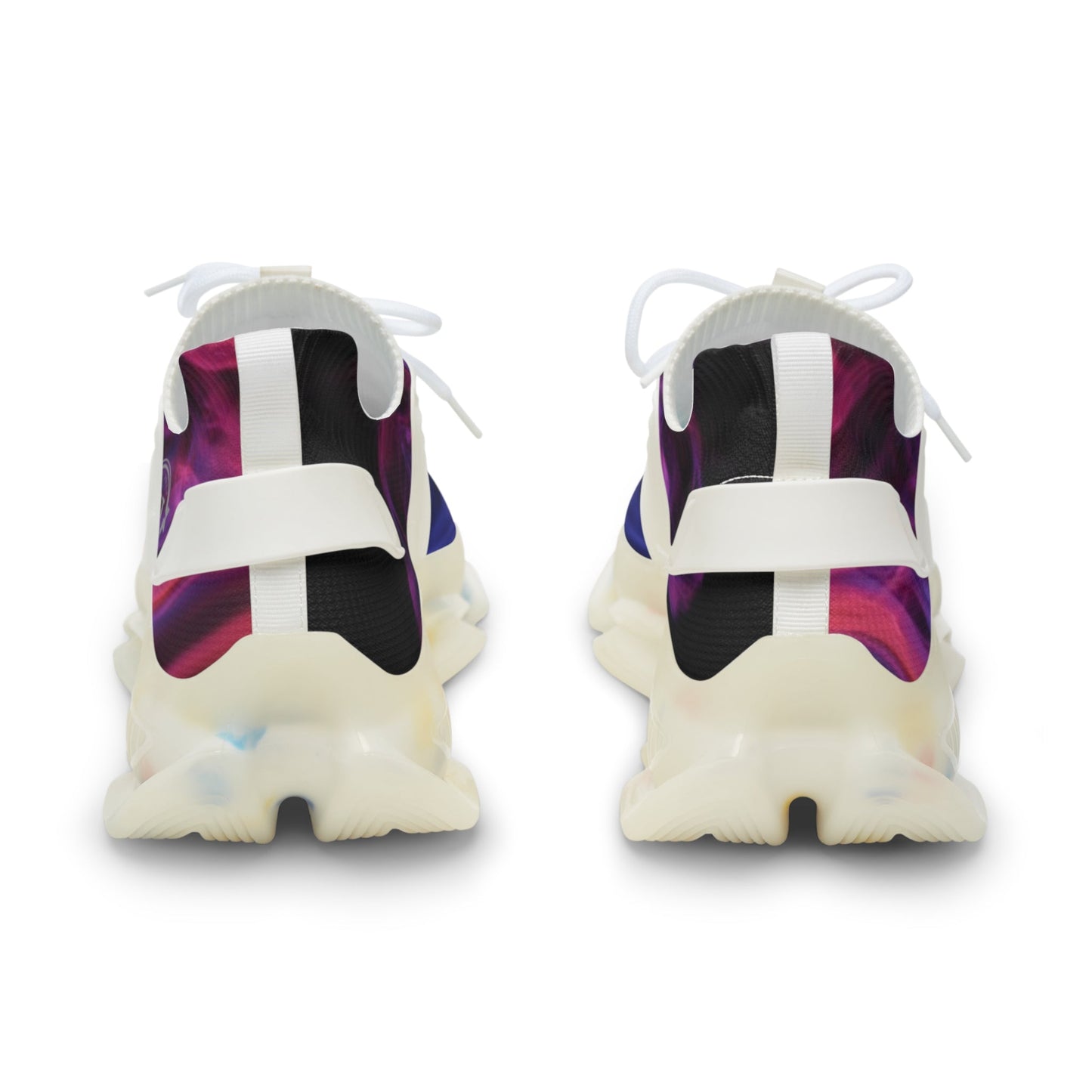 Gradient Flame Mesh Sneakers - Elite Threads