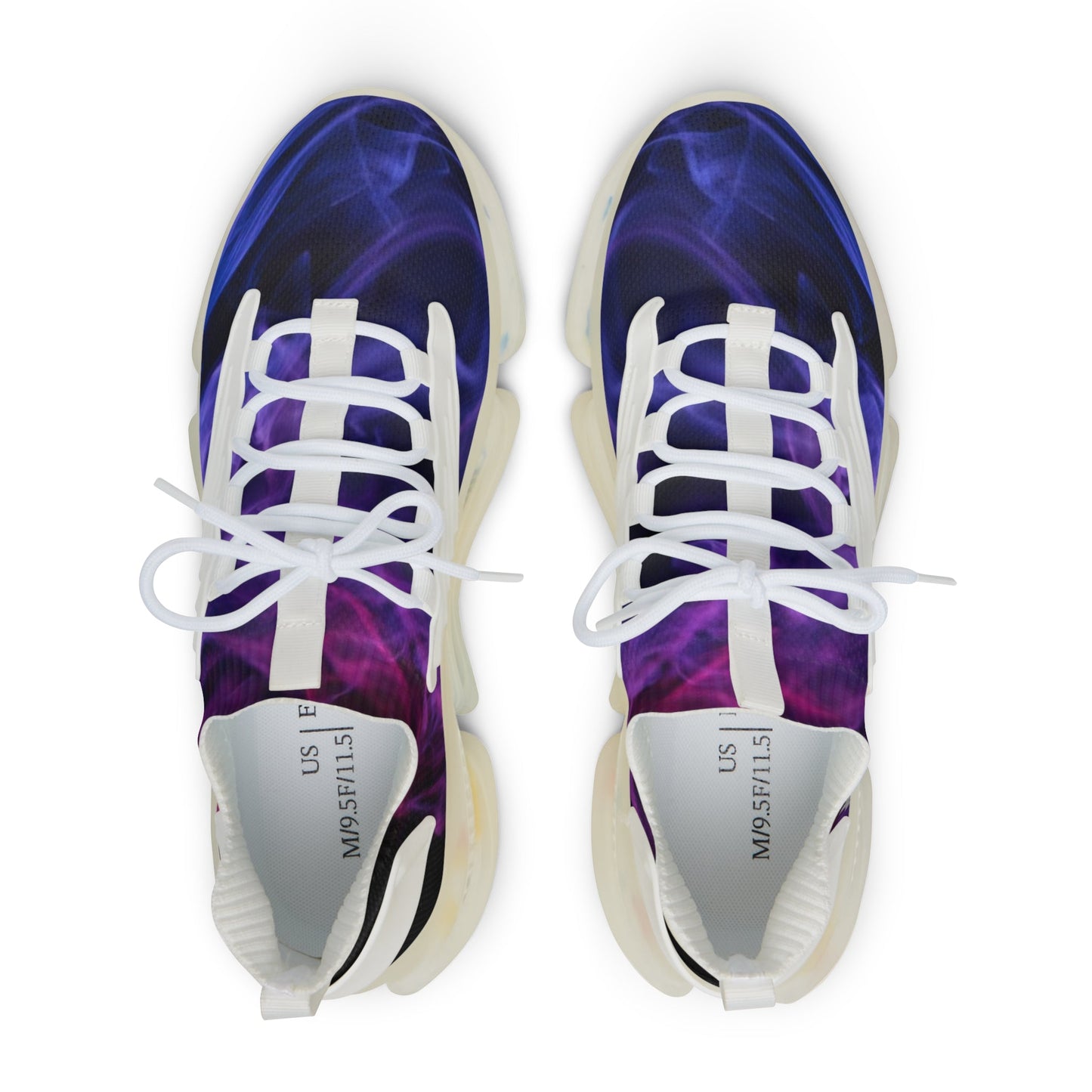 Gradient Flame Mesh Sneakers - Elite Threads