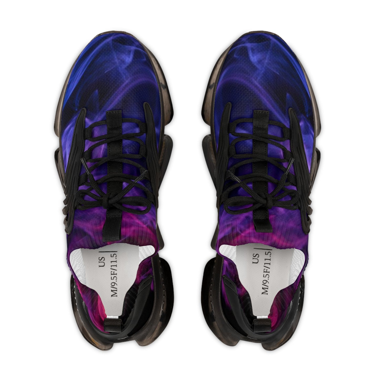 Gradient Flame Mesh Sneakers - Elite Threads