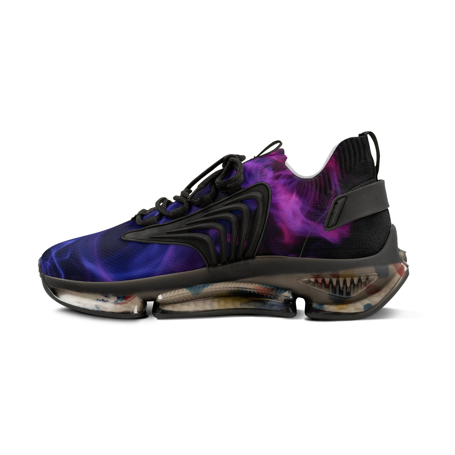 Gradient Flame Mesh Sneakers - Elite Threads