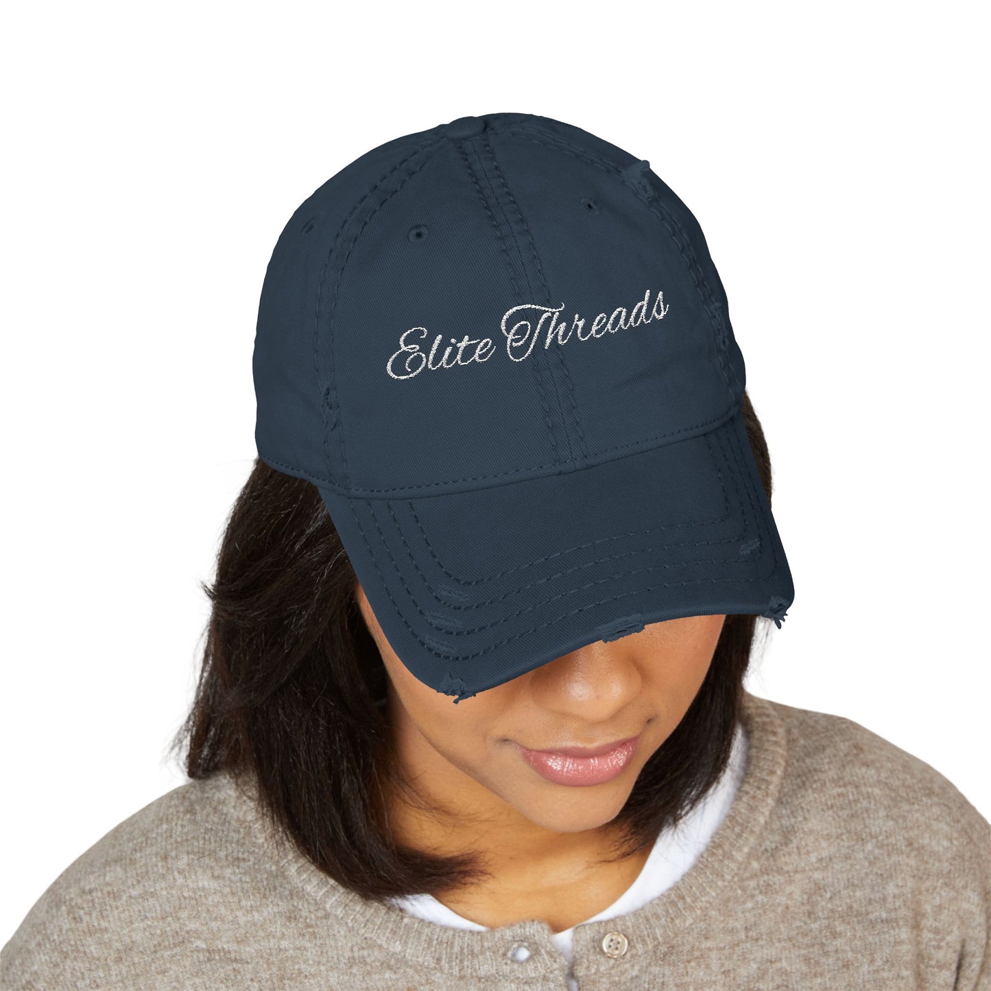 Distressed Elite Threads cap