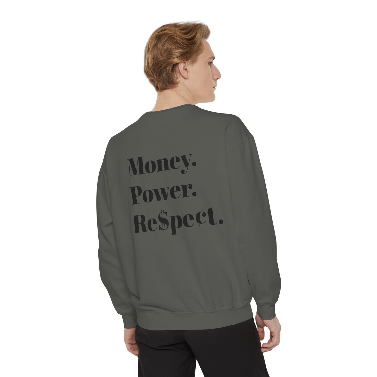 Elite Threads Money Power Respect sweatshirt