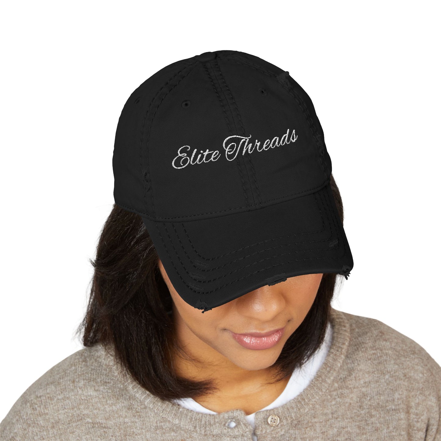 Distressed Elite Threads cap