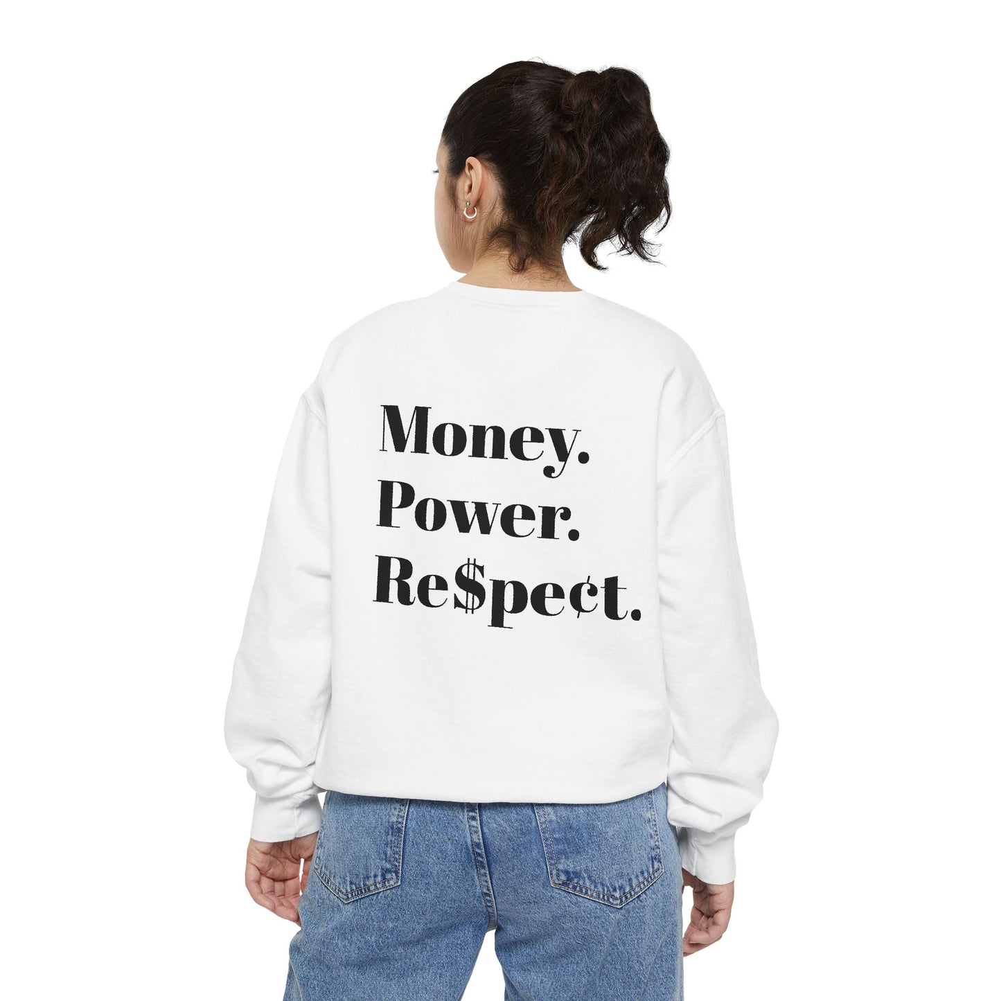 Elite Threads Money Power Respect sweatshirt