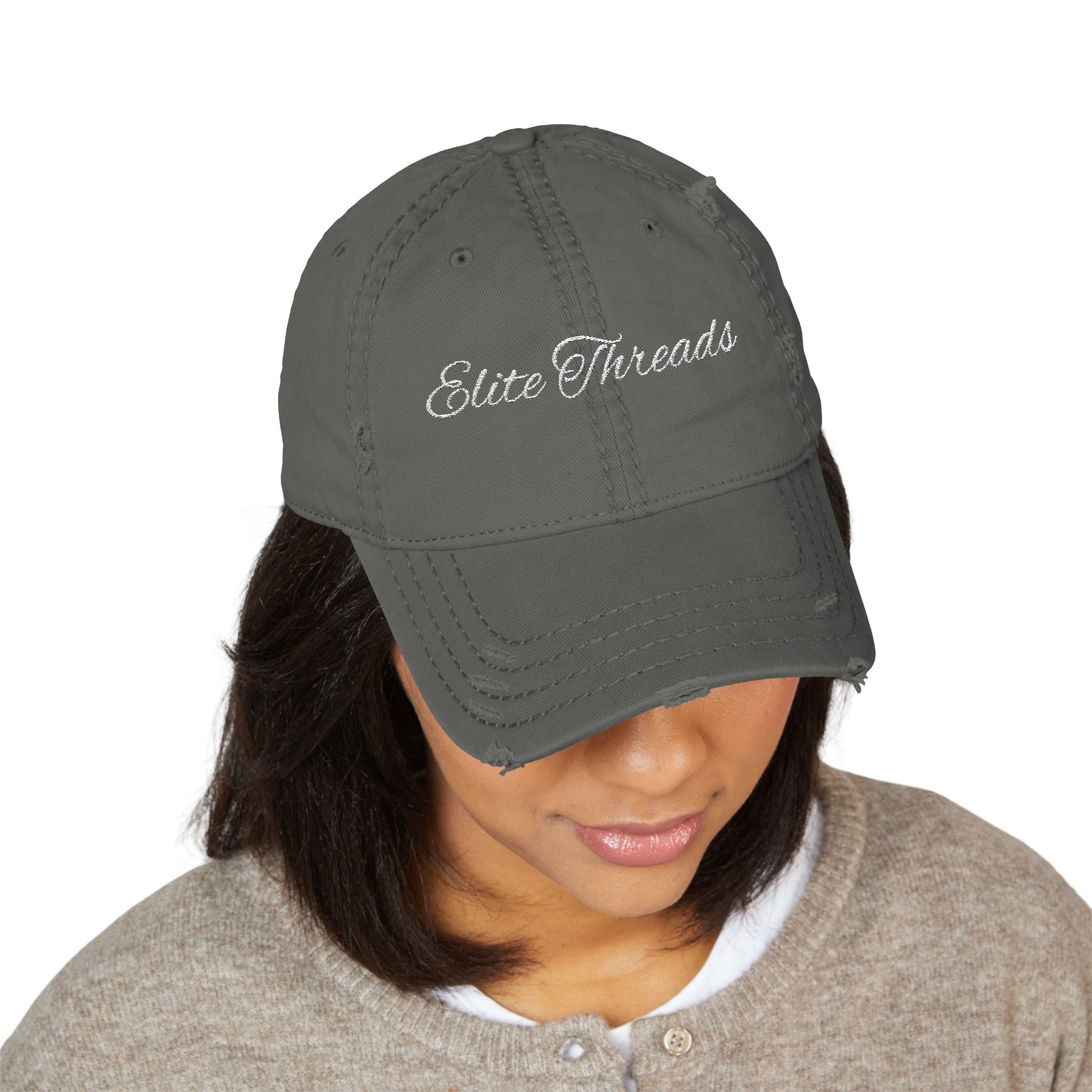 Distressed Elite Threads cap - Elite Threads