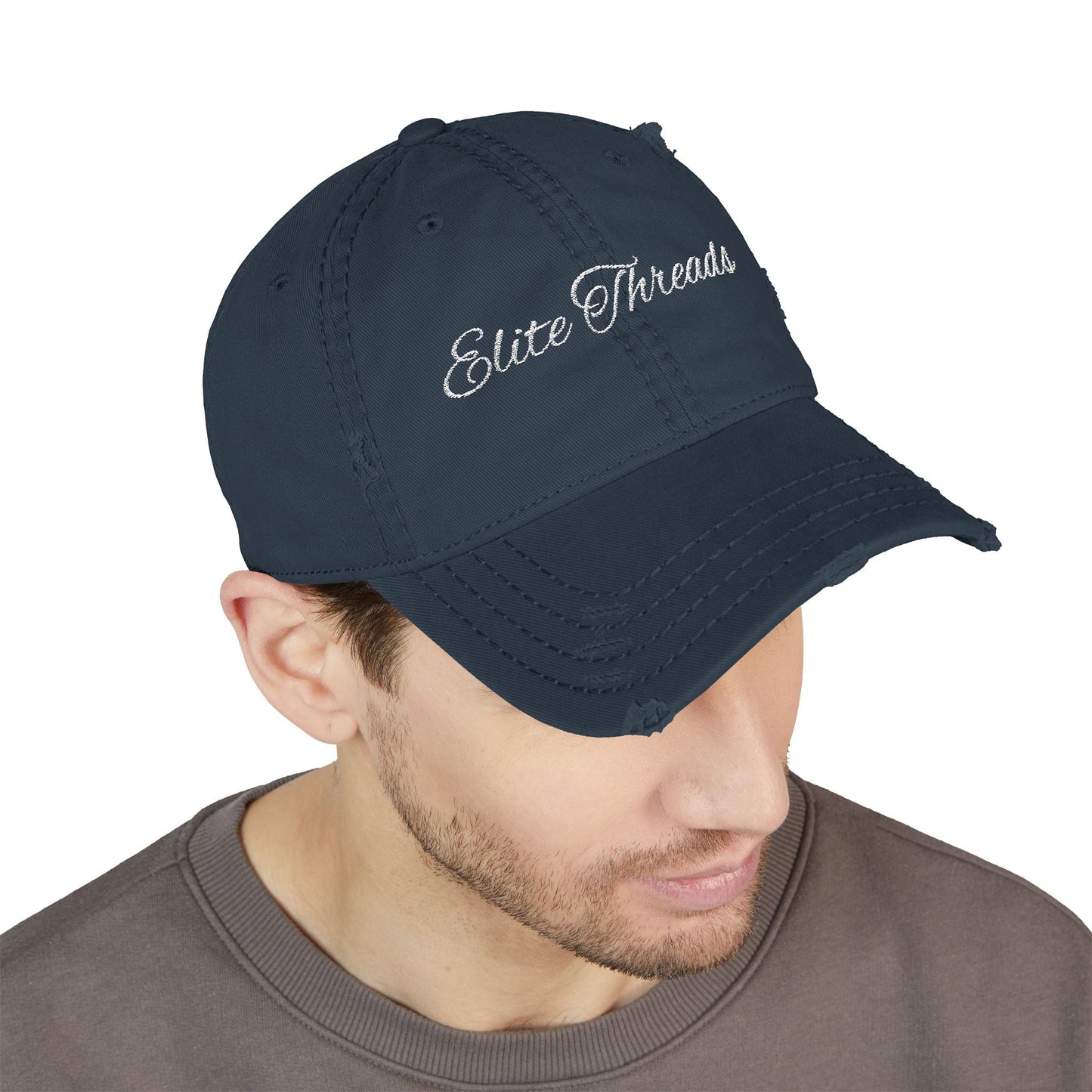 Distressed Elite Threads cap - Elite Threads