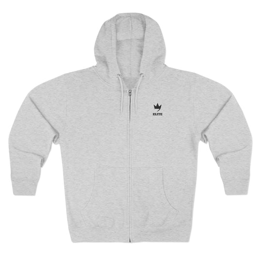 Elite Unisex Zip Hoodie - Cozy Athletic Wear for Everyday Comfort, Perfect for Gym, Casual Outfits, or Relaxing at Home. - Elite Threads